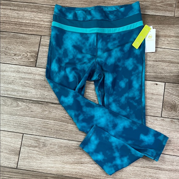 Nautica Pants - TBT Sale! Nautica Leggings NWT Multi-Blues Ankle Length Sz L